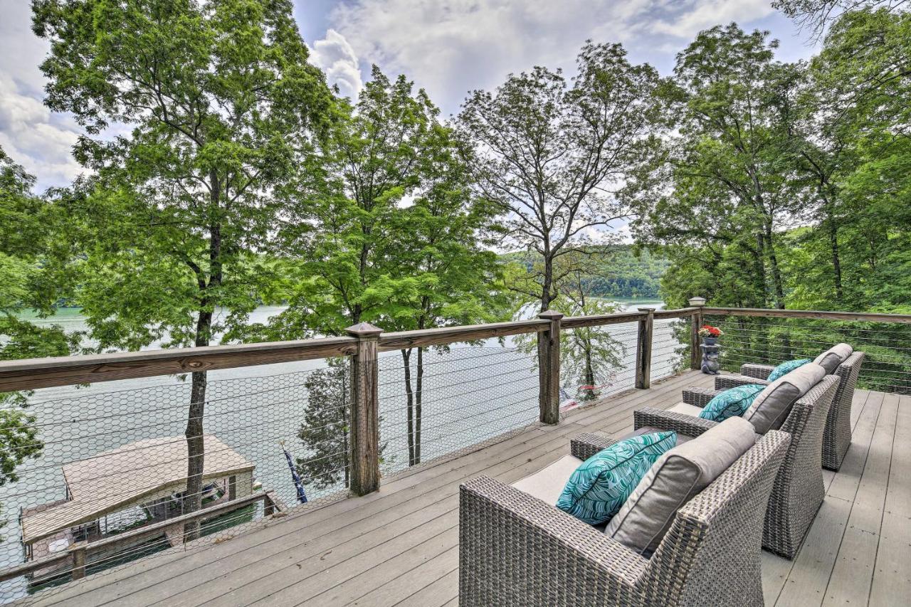 Inviting Family Abode With Dock On Norris Lake! Caryville Экстерьер фото