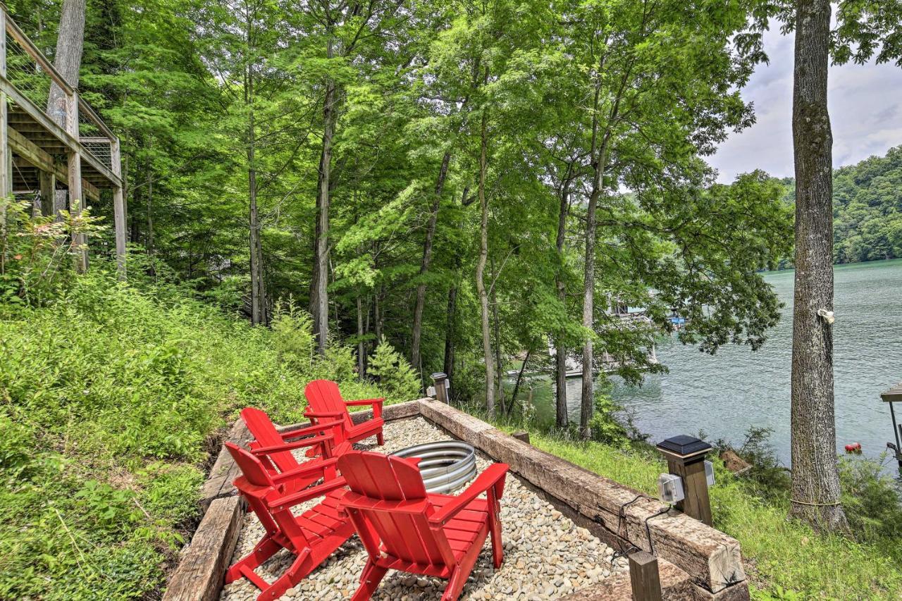 Inviting Family Abode With Dock On Norris Lake! Caryville Экстерьер фото